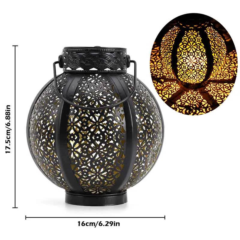 Waterproof Solar Lamp Retro Lantern