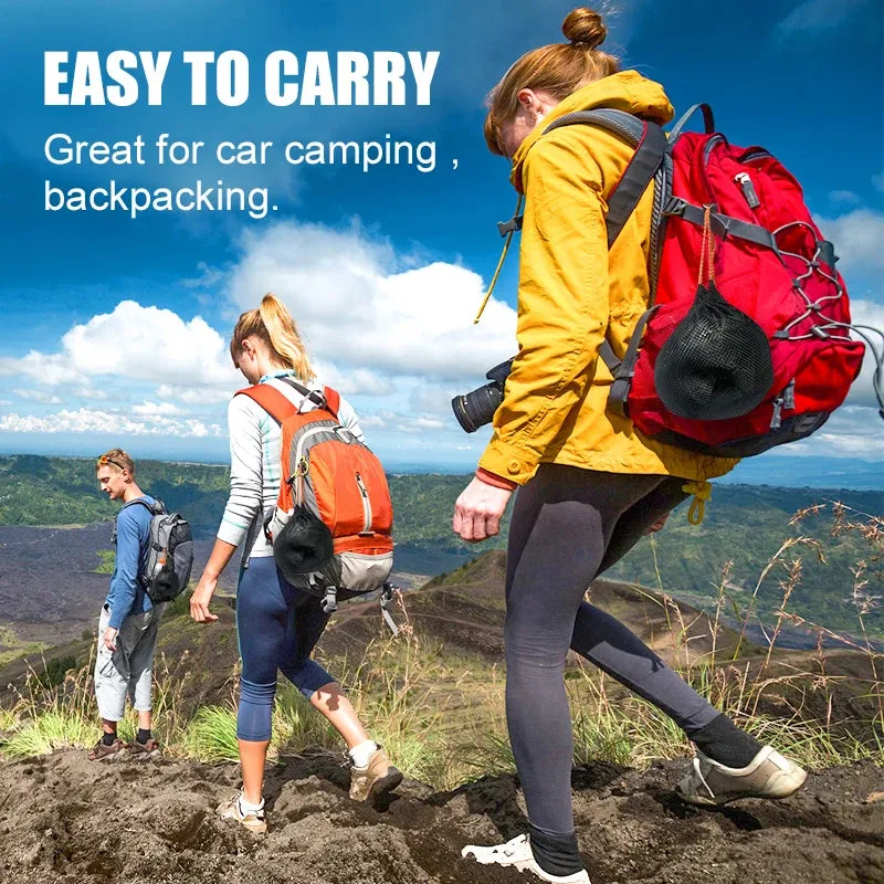WESTTUNE Camping Frying Pan – Lightweight Aluminium Cookware with Foldable Handle