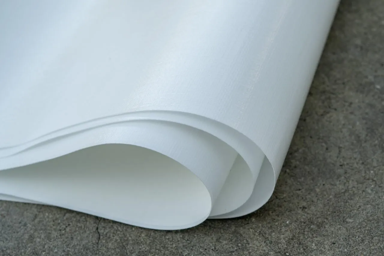 Whitecap - Crawl Space Vapor Barrier - 20 Mil (12' x 100'), Thick Plastic sheeting, Drop Cloth Moisture Barrier Covering for Crawl Space Encapsulation, Heavy Duty Polyethylene, White Woven Sheeting
