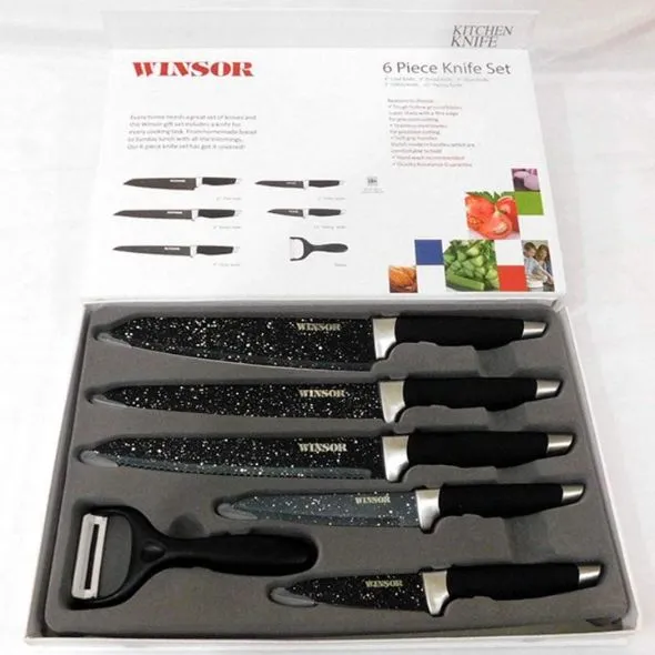 Winsor 6pcs Knife Set