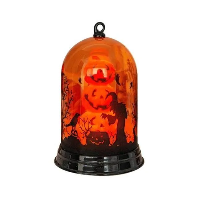 Witch Night Lamp - Halloween Scene Decor