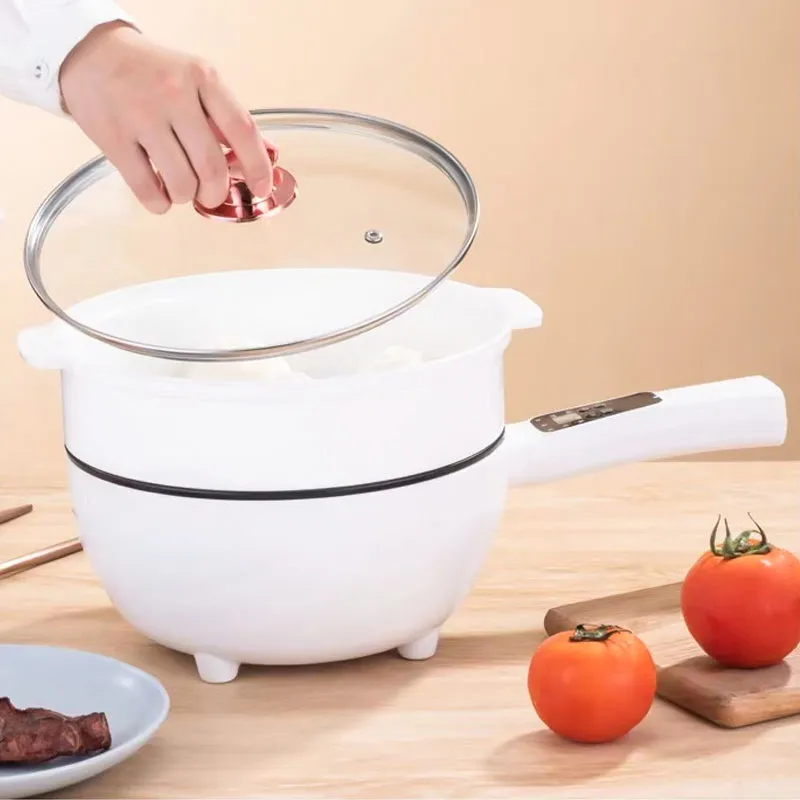 with Steamer Electric Pan Price-conscious – Versatile 3L Frying Modes Reliable performance CookEase Multi-Cooking &
