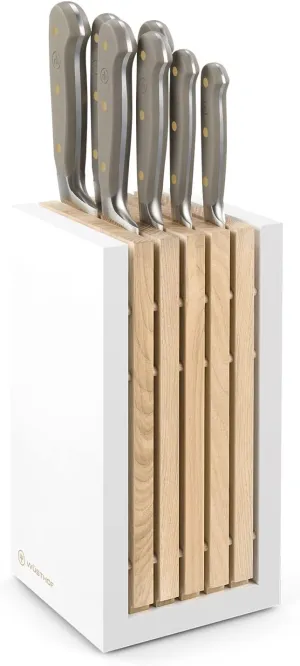 WÜSTHOF Classic Velvet Oyster 8 Piece Knife Block Set