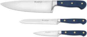 WÜSTHOF Classic Wild Blueberry 3-Piece Chef's Knife Set