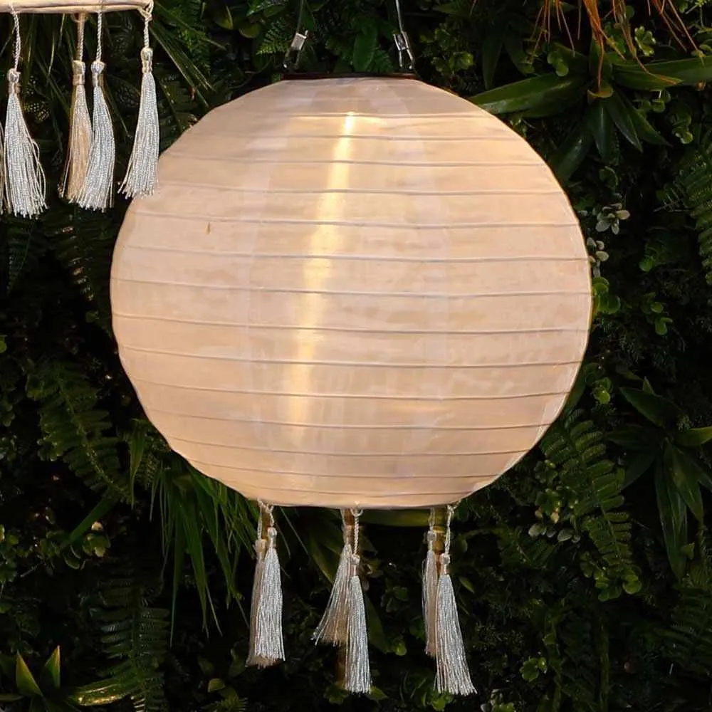 x24 Solar Lanterns White