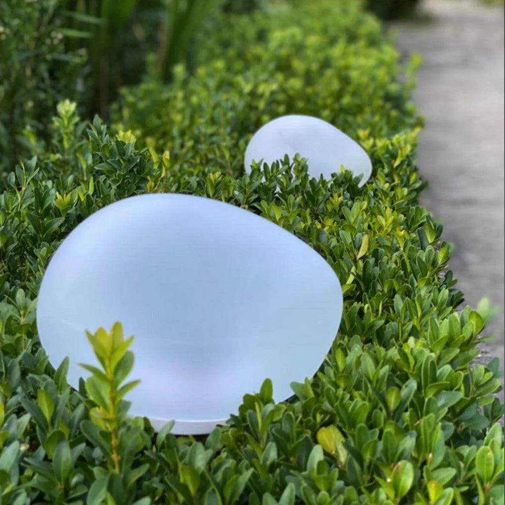 x6 Solar Glass Pebbles x6 Solar Lantern Classic